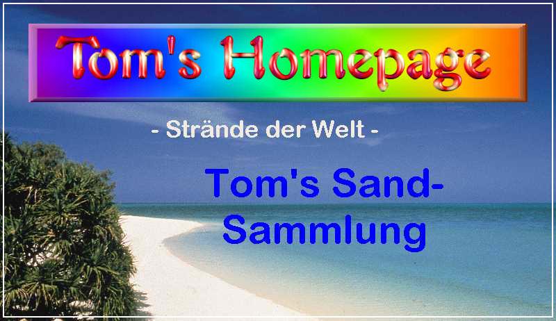 Titelbild 'Tom's Sand-Sammlung'